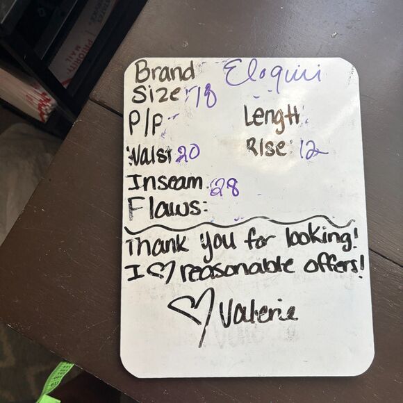 Eloquii Light Wash Straight Leg High Rise Plus Size Jeans Size 18 - Picture 10 of 10